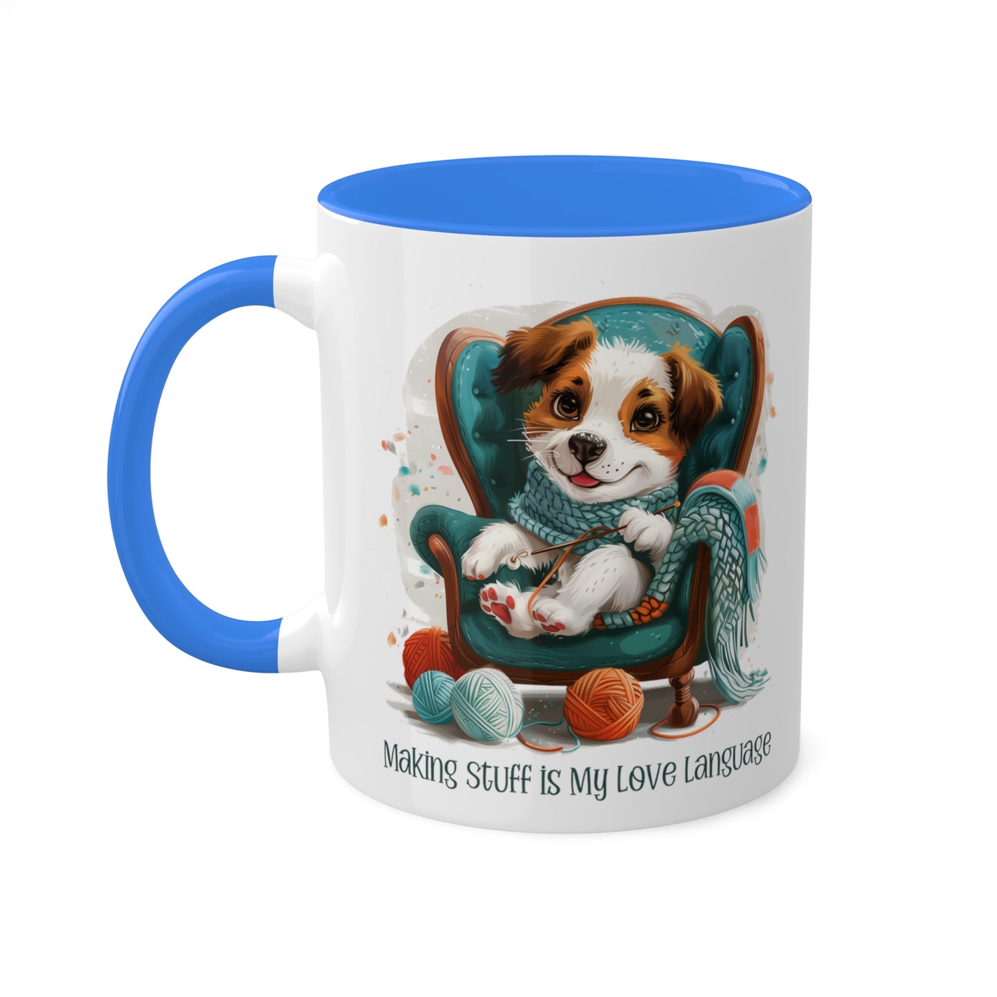 Dog Crocheter Mug