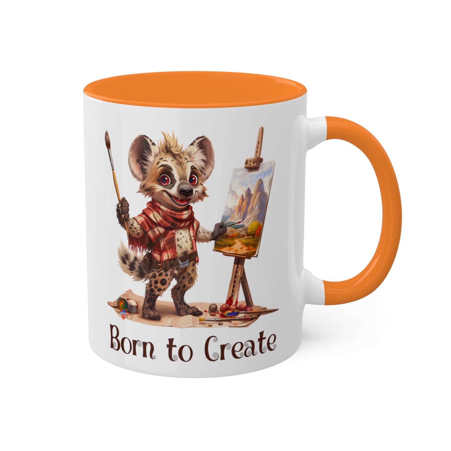 Hyena Artist Mug