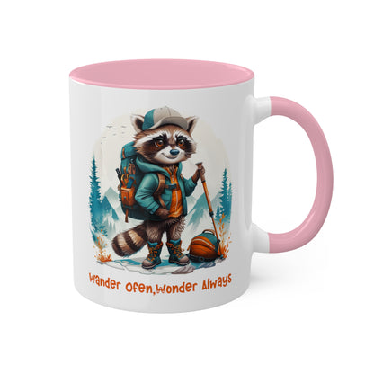 Raccoon Backpacker Mug