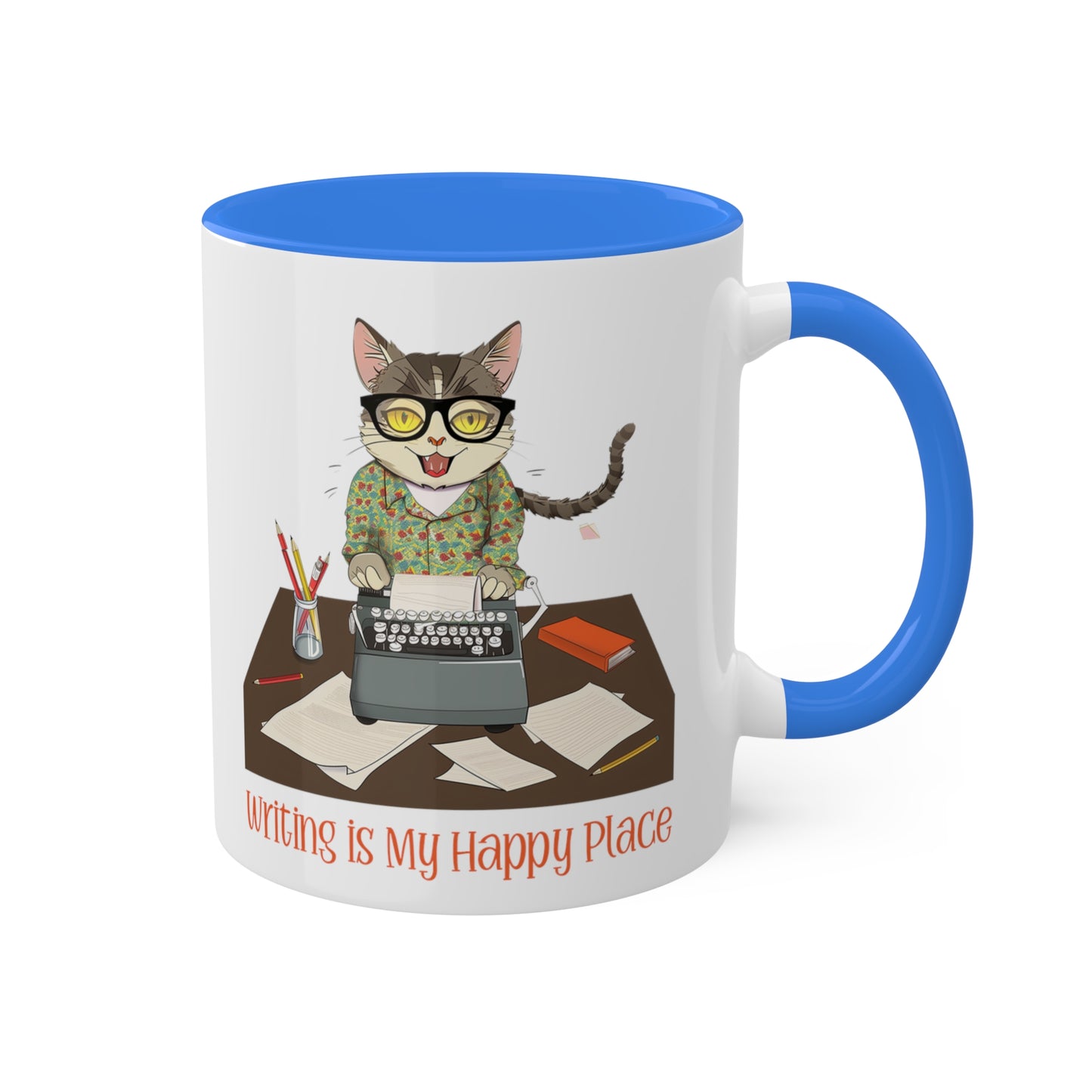 Cat Writer Mug