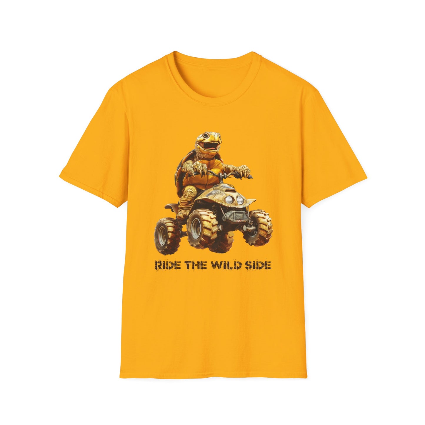 Turtle Quad Rider Softstyle T-Shirt