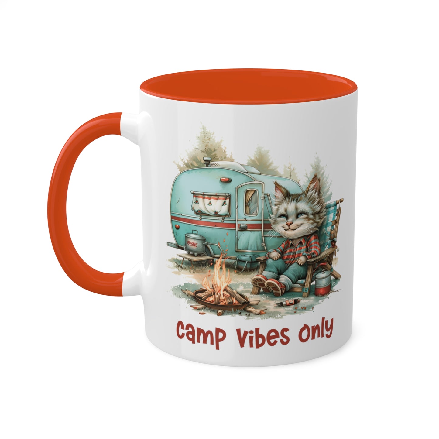 Cat Camper Mug