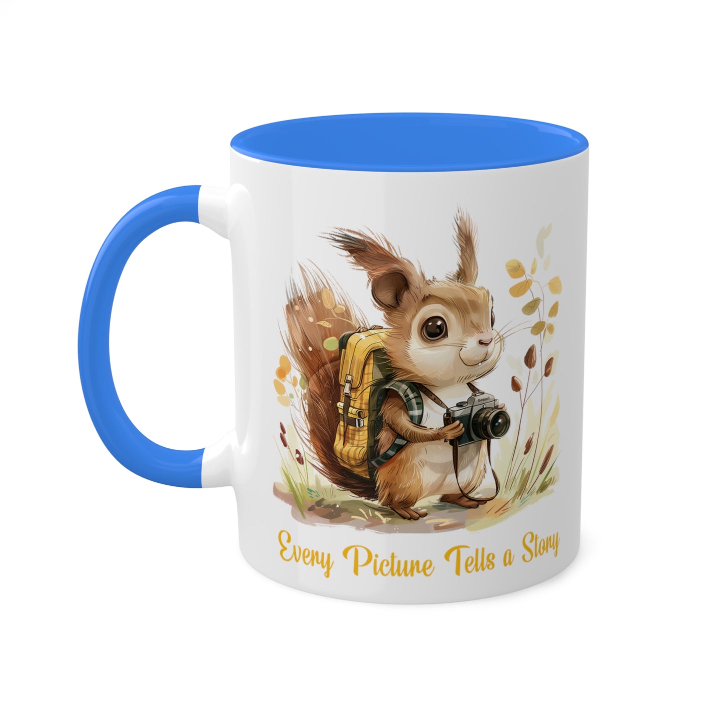 Squirrel Photographer Mug