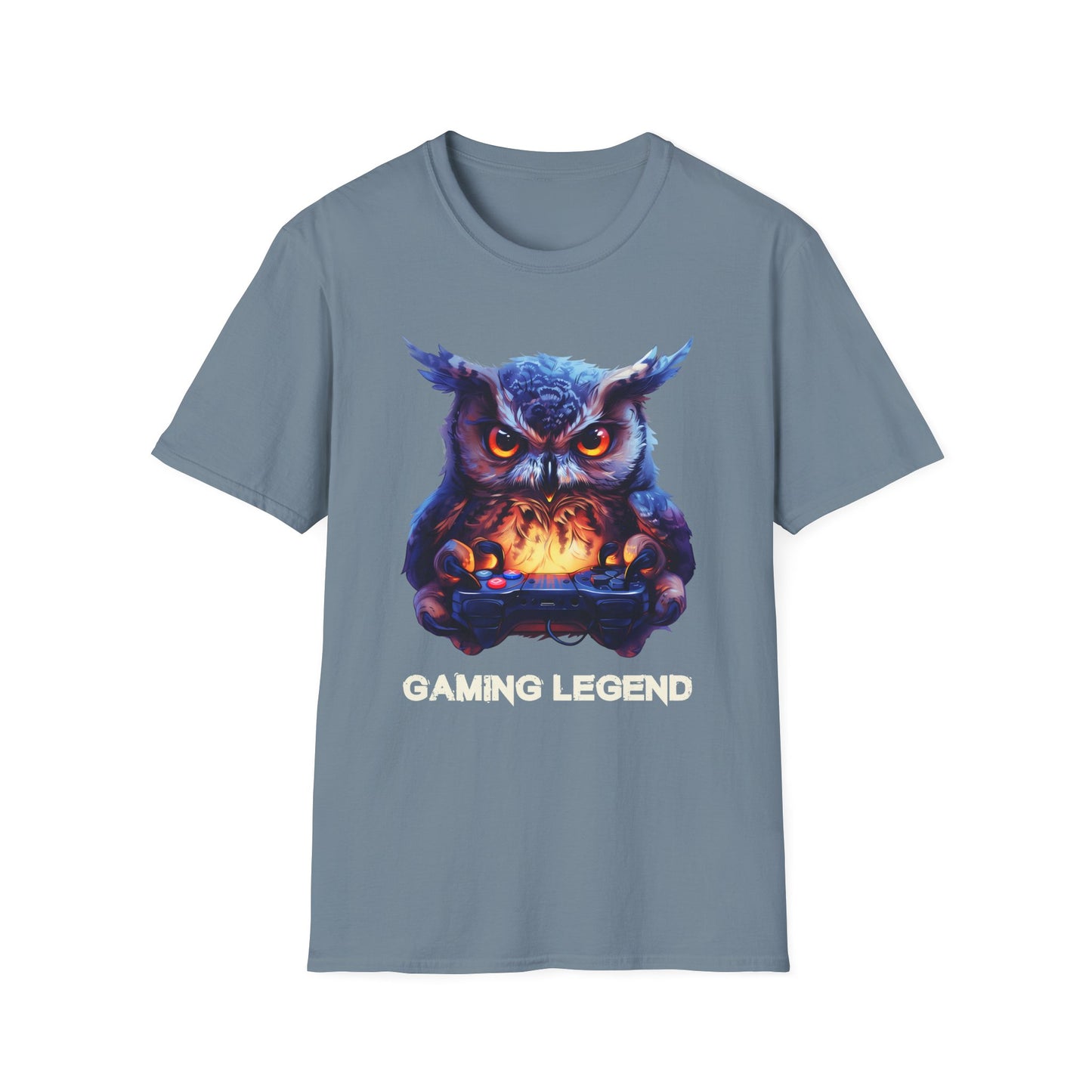 Owl Gamer Unisex Softstyle T-Shirt