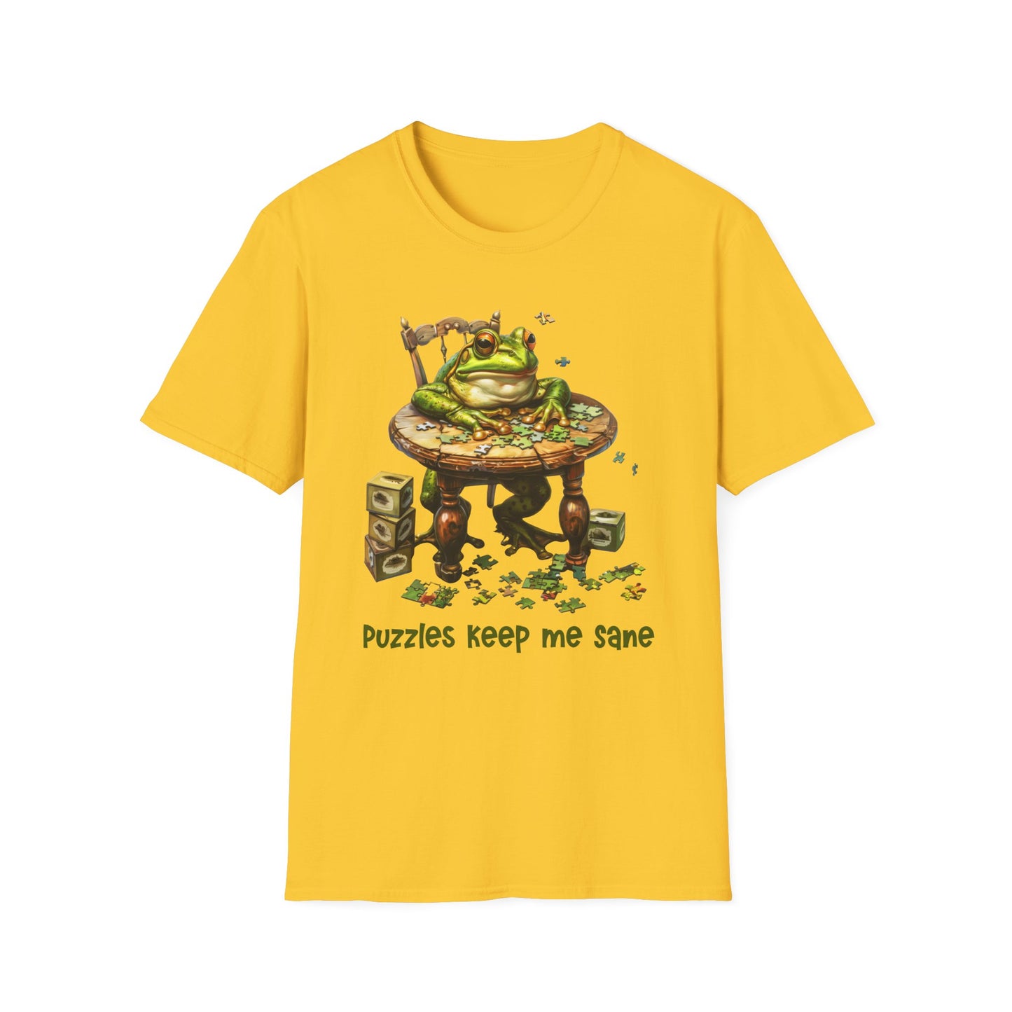 Frog Puzzler Softstyle T-Shirt