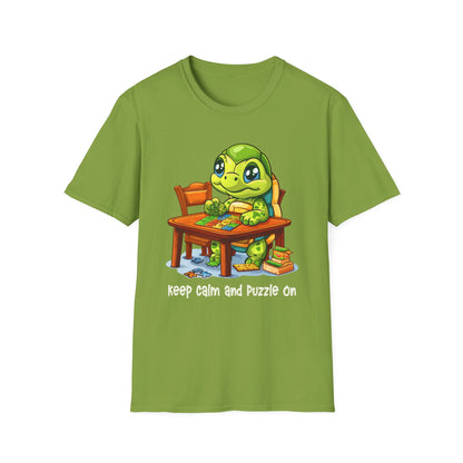 Turtle Puzzler Softstyle T-Shirt