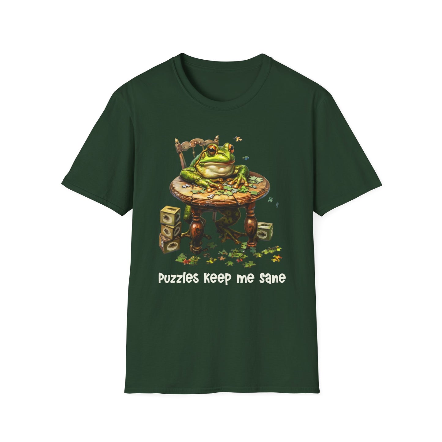 Frog Puzzler Softstyle T-Shirt