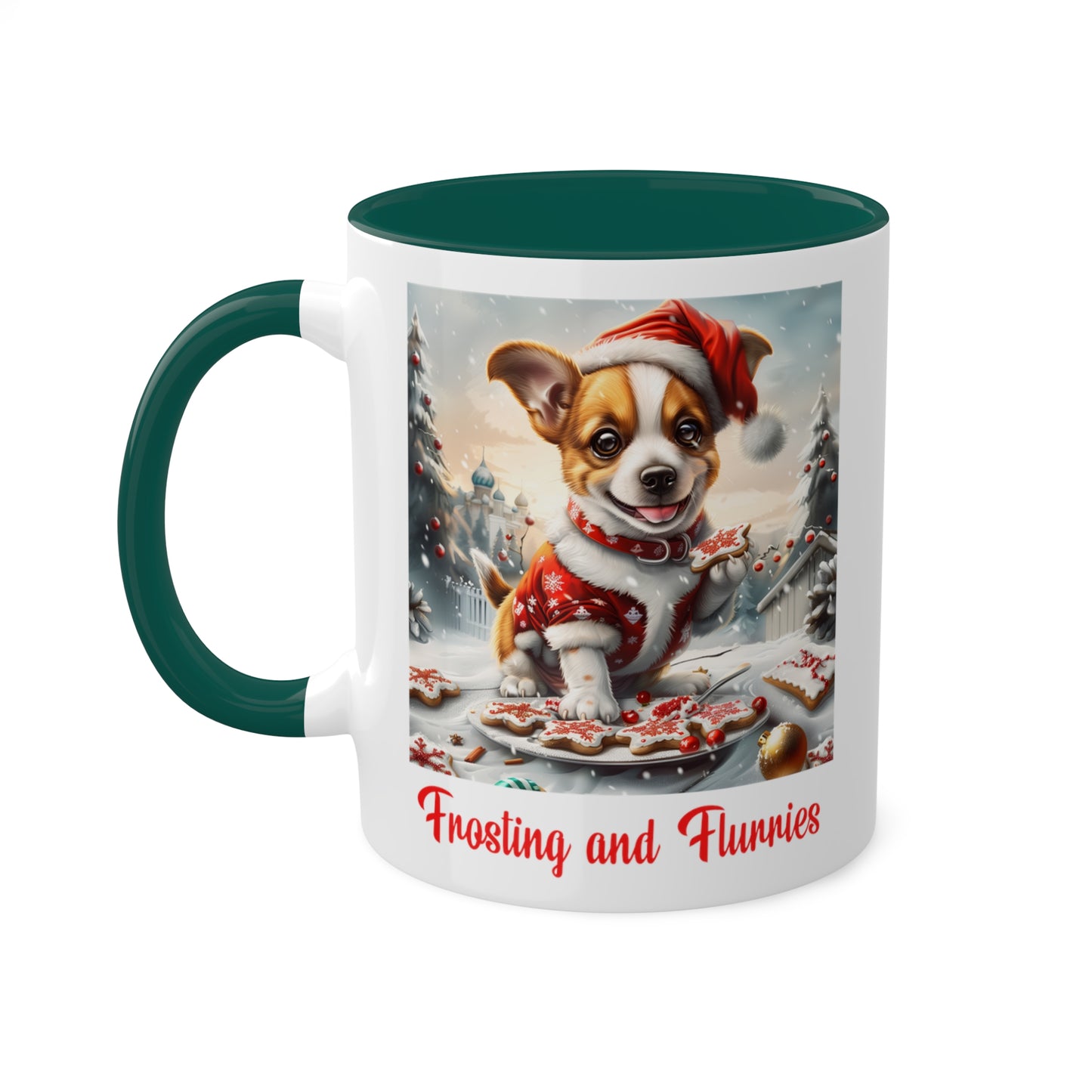 Dog Christmas Baker Mug