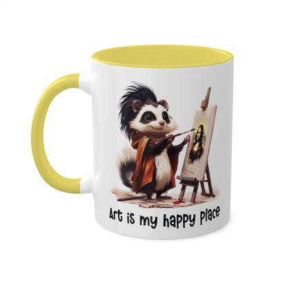 Skunk Artist Mug