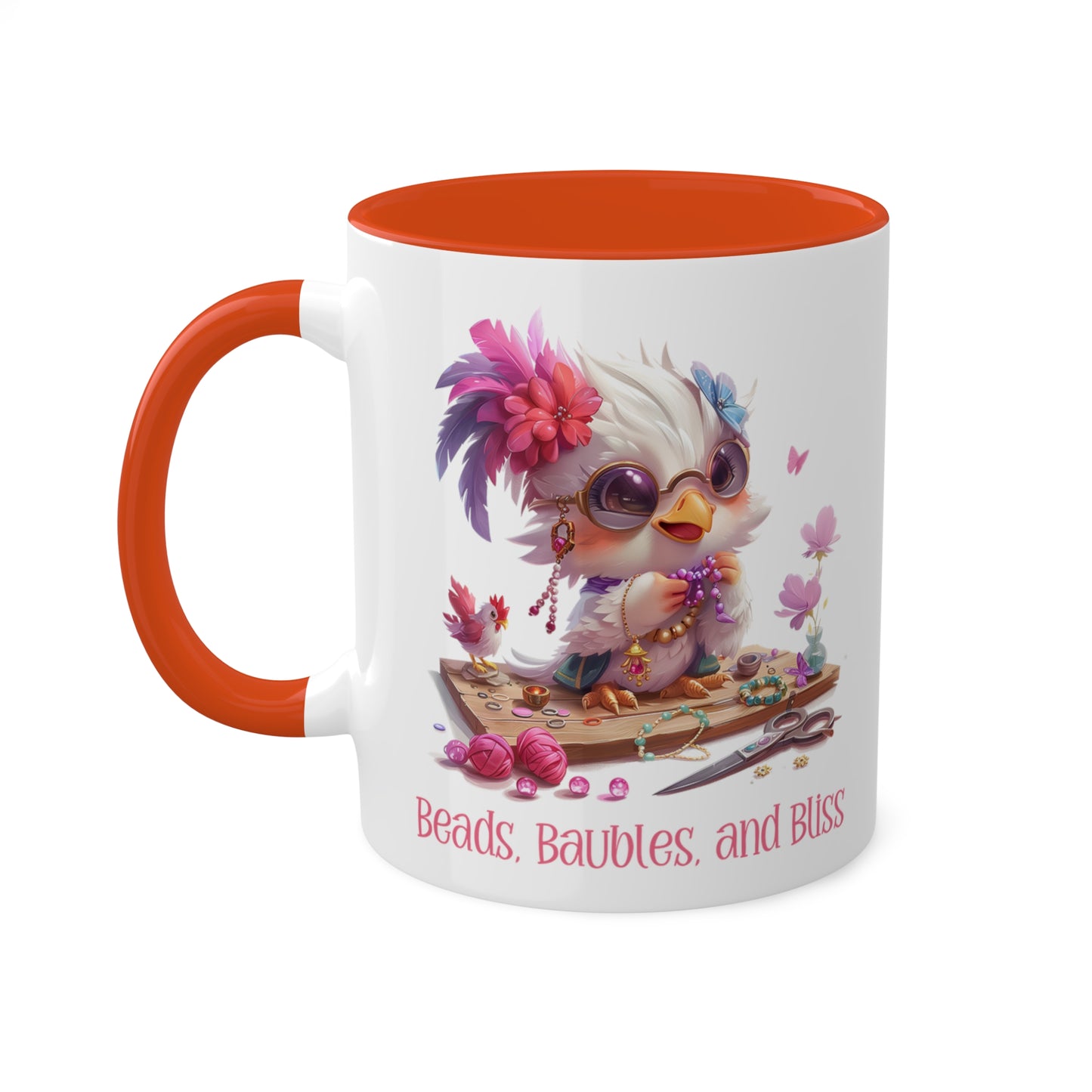 Chicken Jewelry Maker Mug