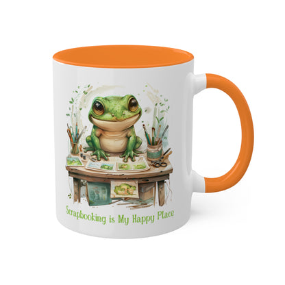 Frog Scrapbooker Mug