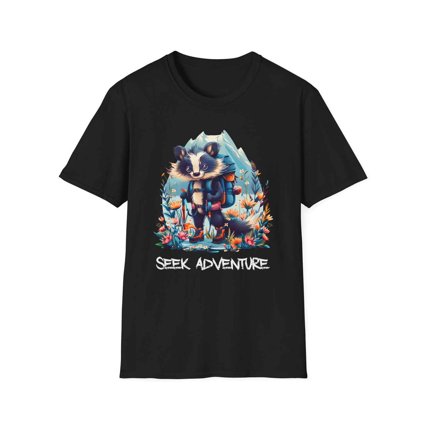 Skunk Hiker Softstyle T-Shirt