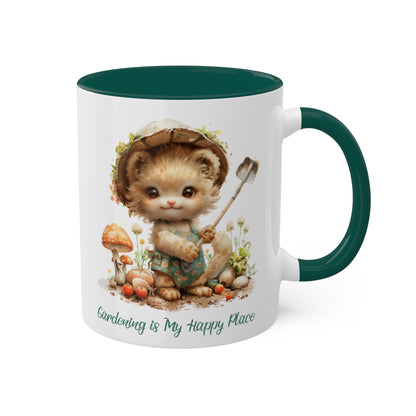 Lion Gardener Mug