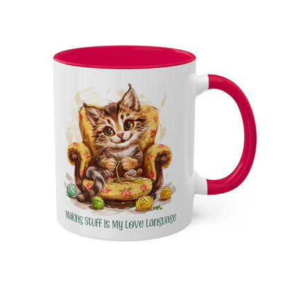 Cat Knitter Mug