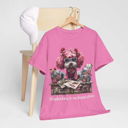 Poodle Scrapbooker Tee