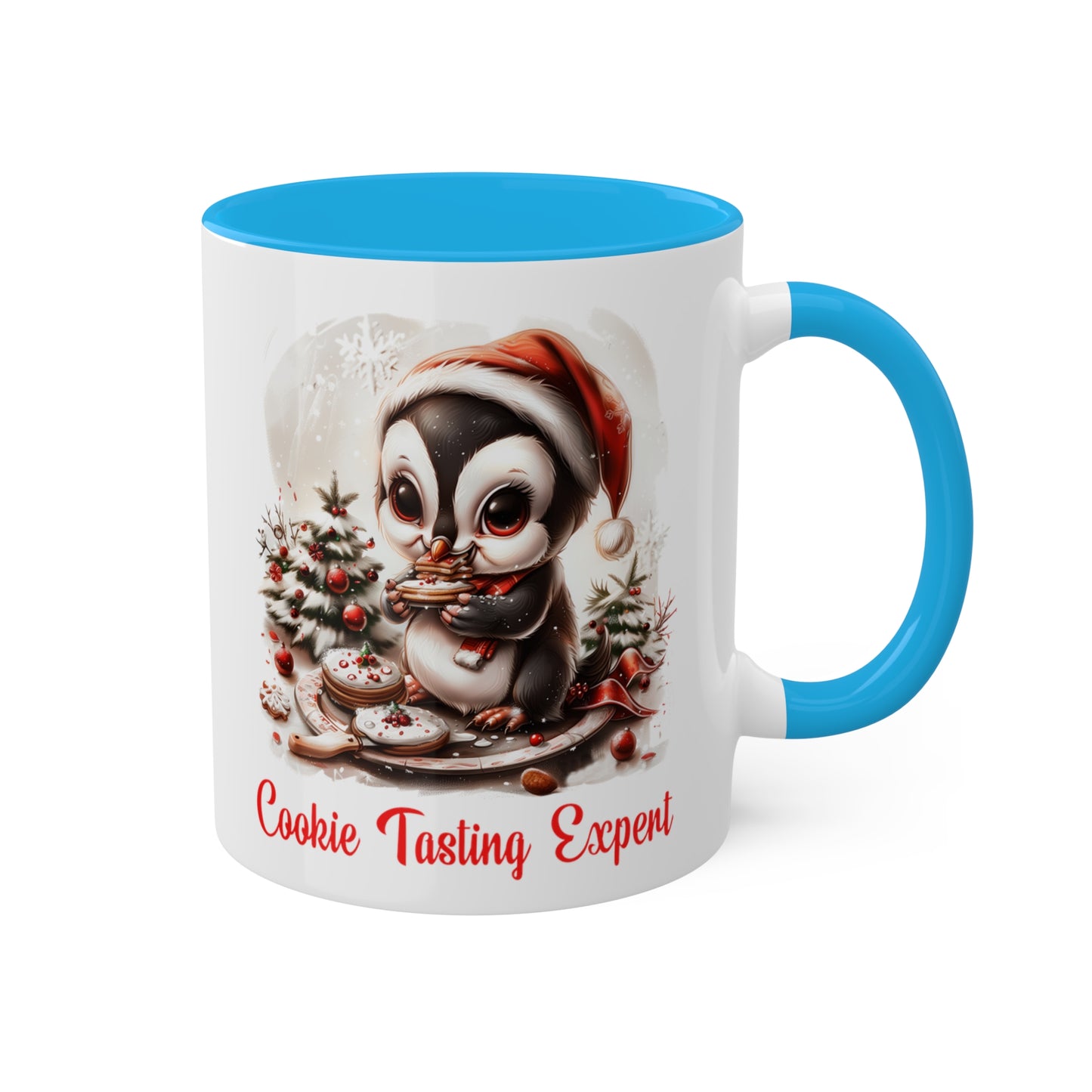 Penguin Christmas Baker Mug