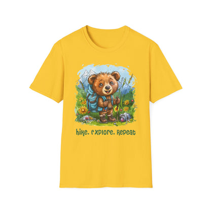 Bear Hiker Softstyle T-Shirt