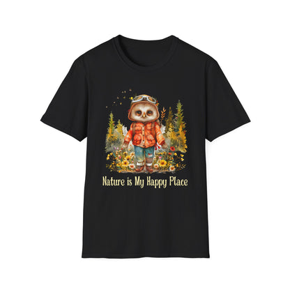 Squirrel Nature Hiker Softstyle T-Shirt