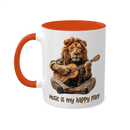 Lion Musician Mug