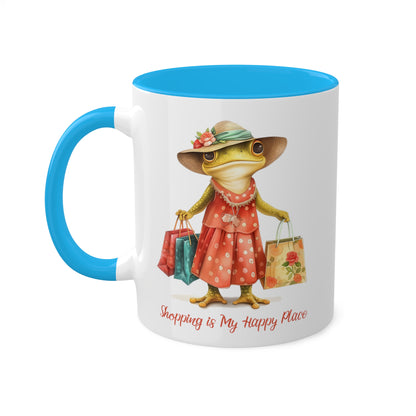 Frog Shopping Mug