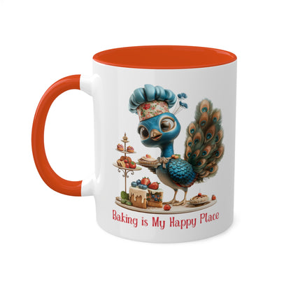 Peacock Baker Mug