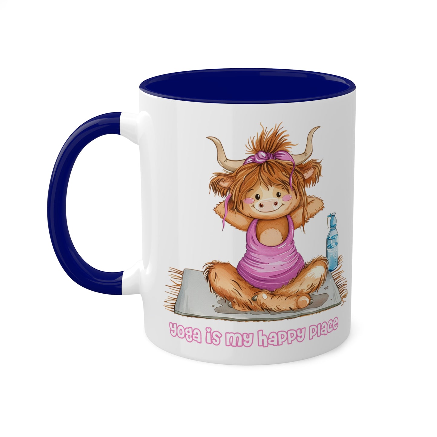 Highland Cow Yoga Mug