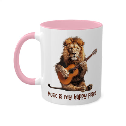 Lion Musician Mug