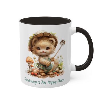 Lion Gardener Mug