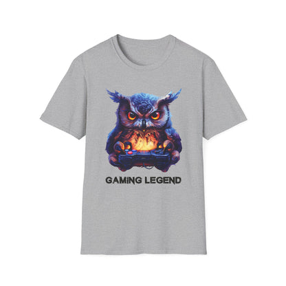 Owl Gamer Unisex Softstyle T-Shirt