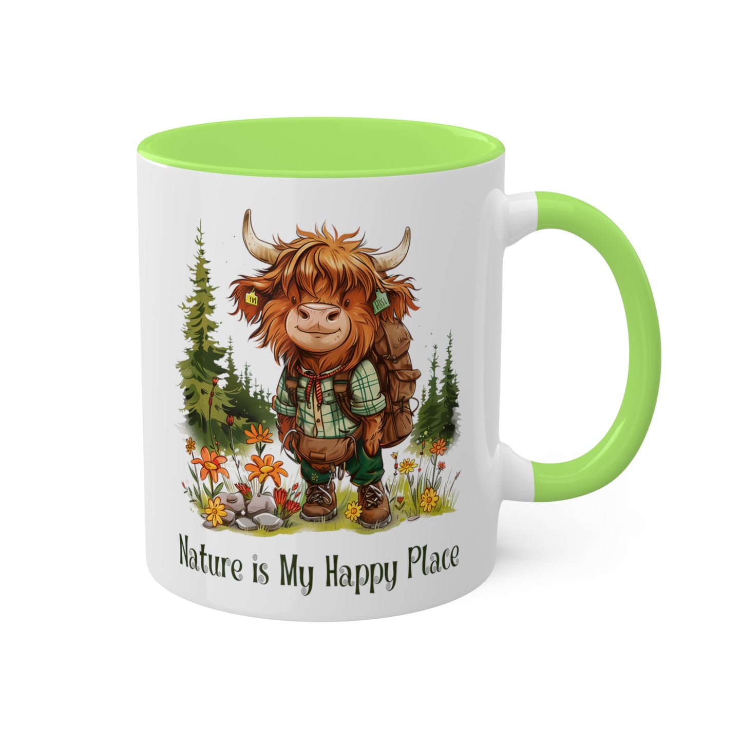 Highland Cow Backpacker Mug