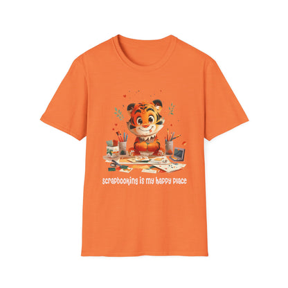 Tiger Scrapbooking Softstyle T-Shirt