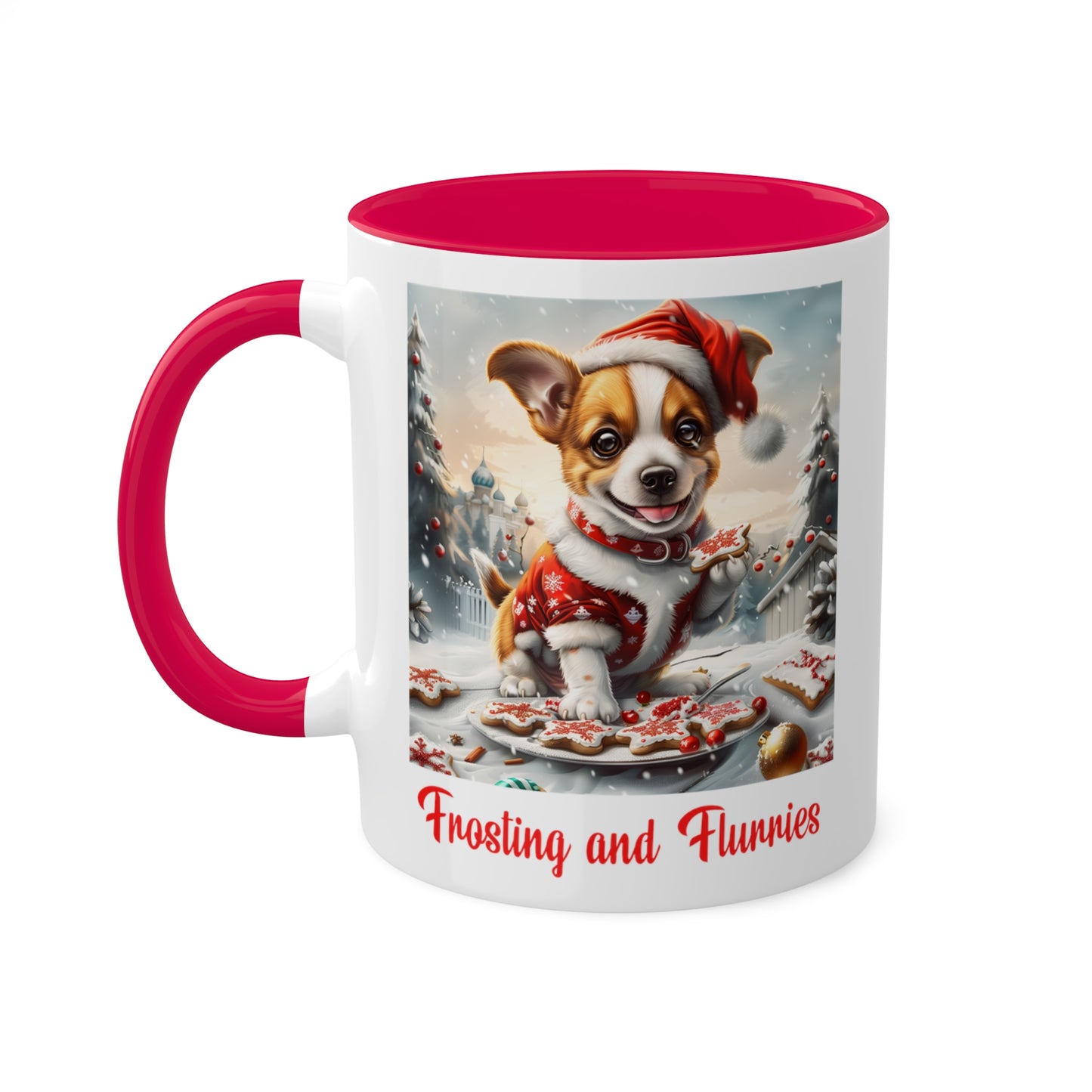 Dog Christmas Baker Mug