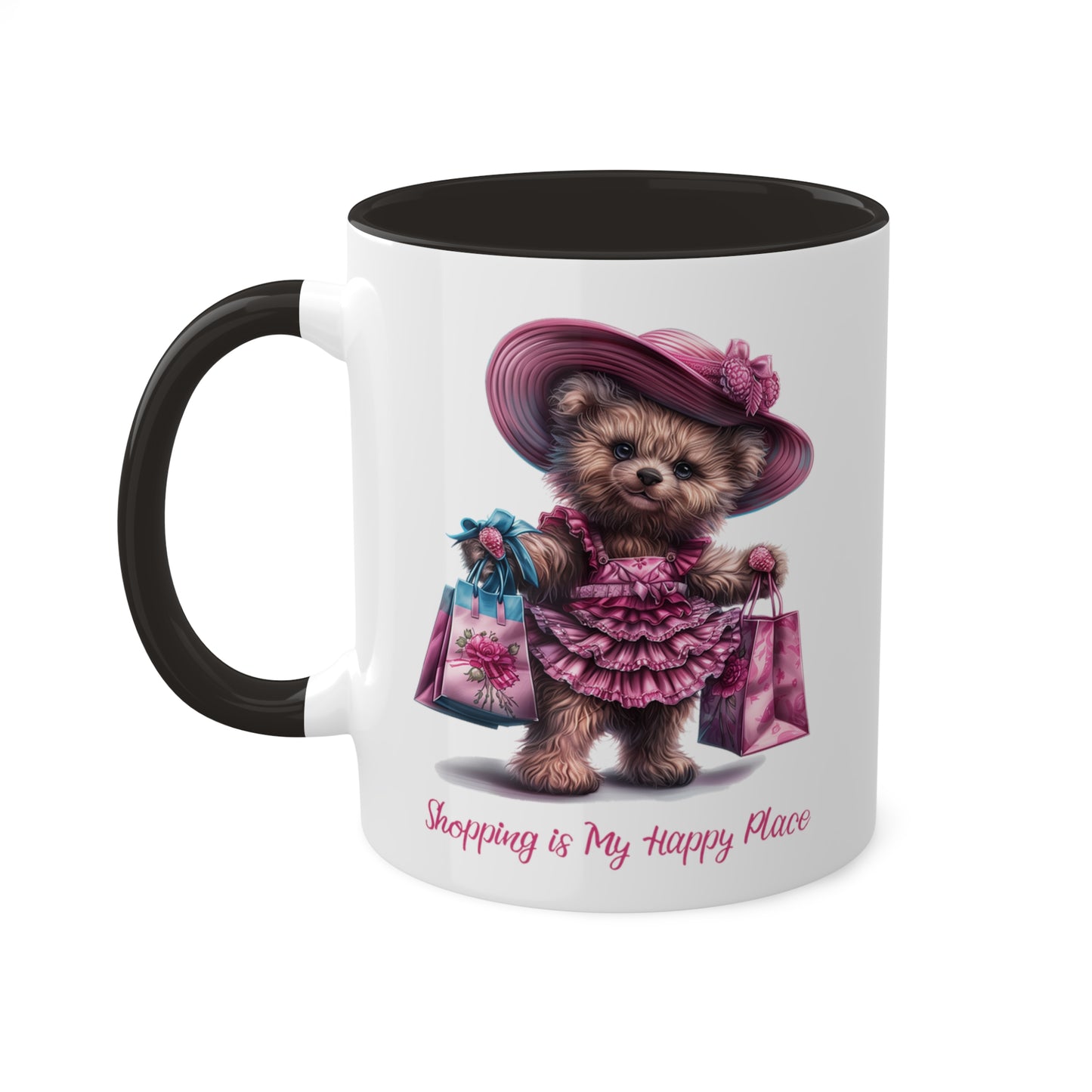 Teddy Bear Shopping Mug