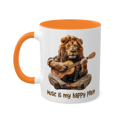 Lion Musician Mug