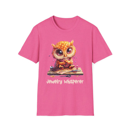 Owl Jewelry Making Softstyle T-Shirt