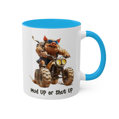 Pig Quad Rider Mug