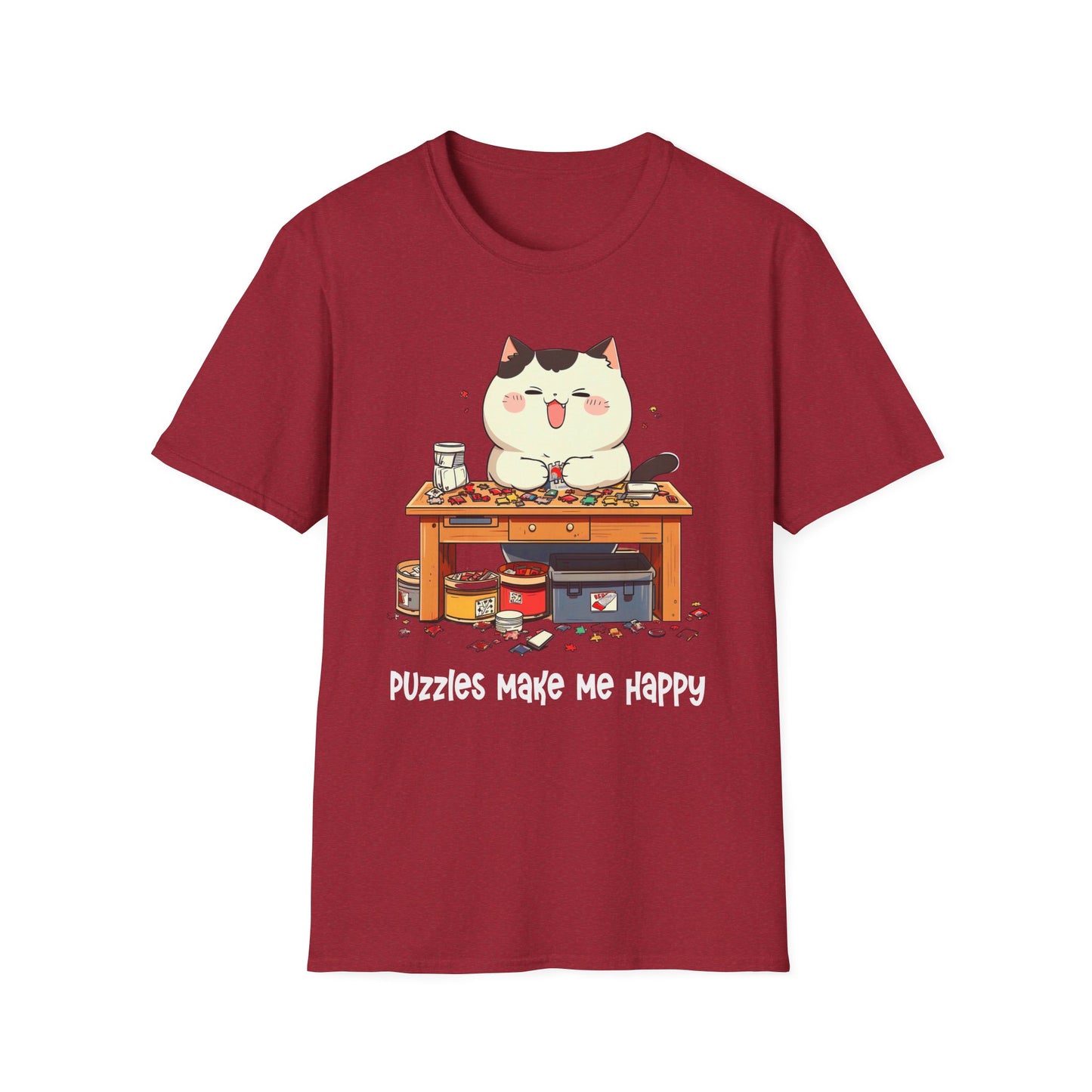 Cat Puzzler Softstyle T-Shirt