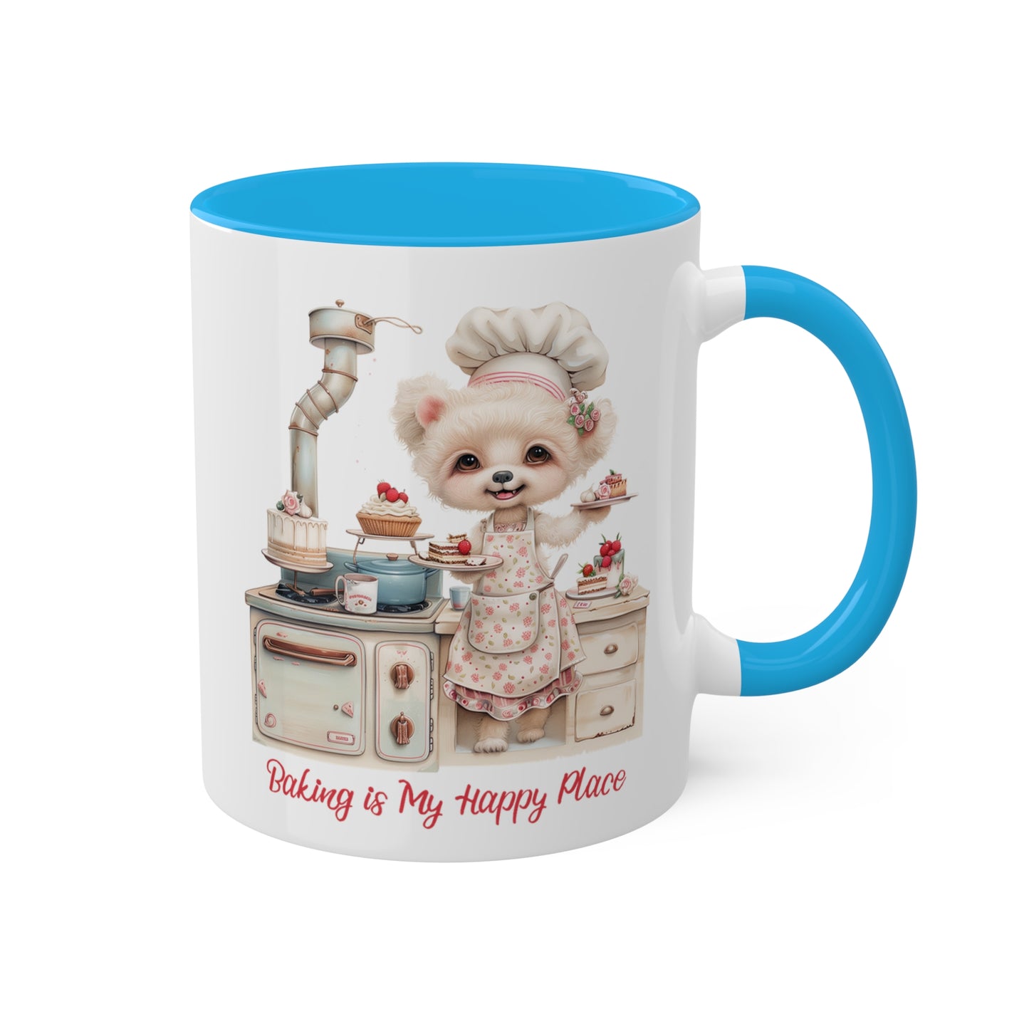 Poodle Baker Mug