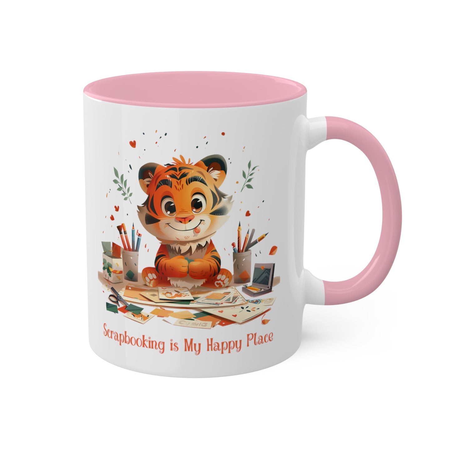 Tiger Scrapbooking Mug