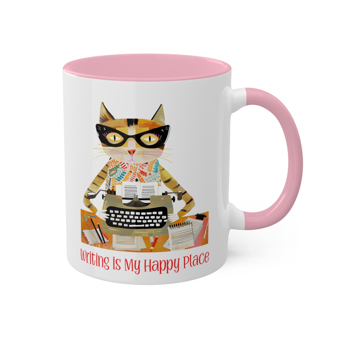 Cat Writer Mug