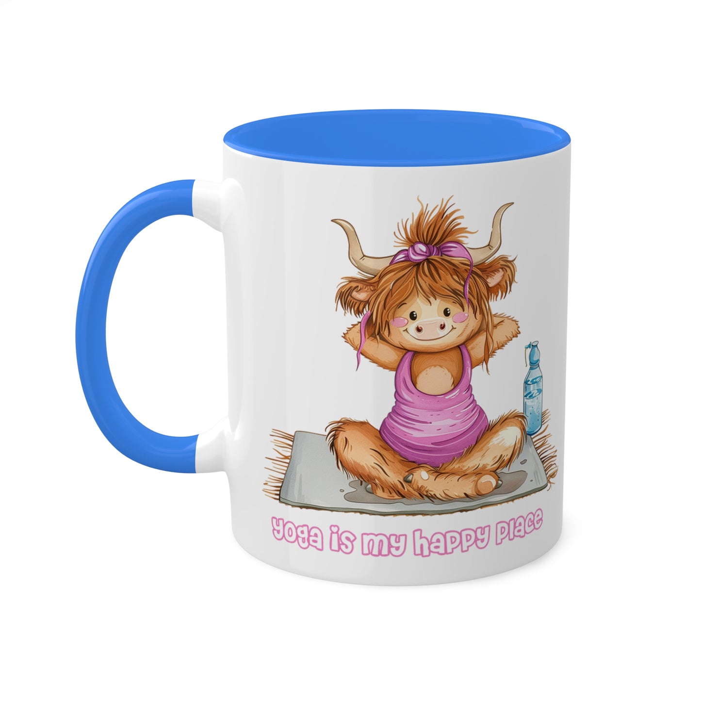 Highland Cow Yoga Mug