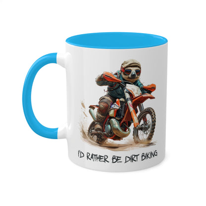 Sloth Dirt Biker Mug