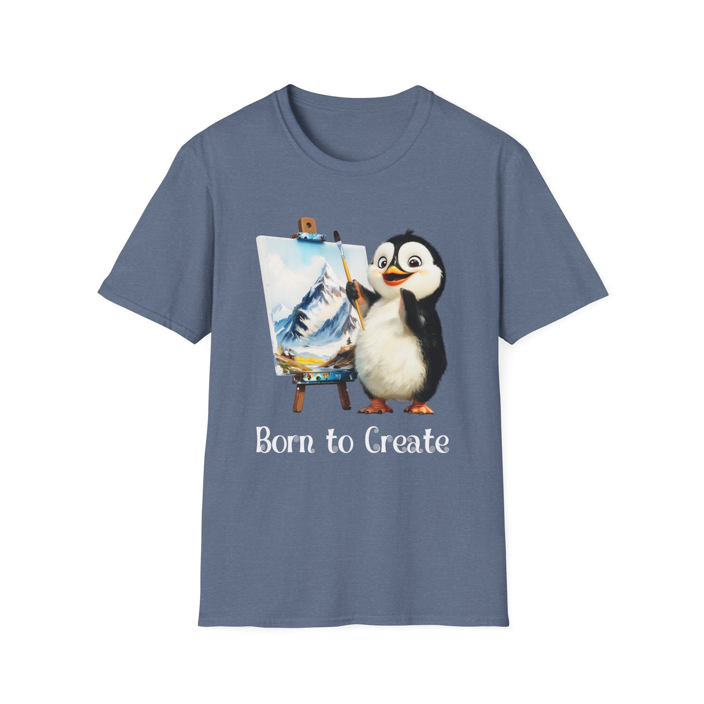 Penguin Artist Softstyle T-Shirt