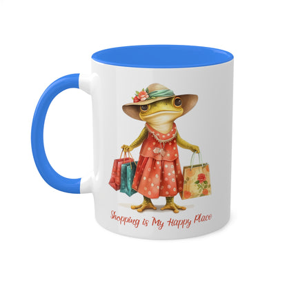 Frog Shopping Mug