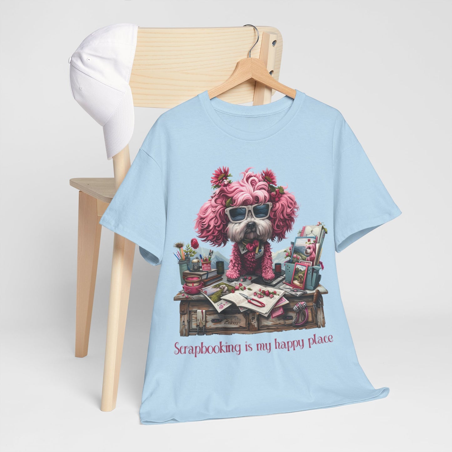 Poodle Scrapbooker Tee