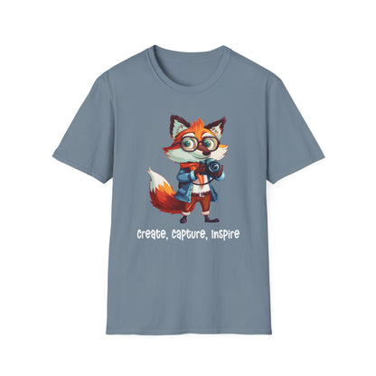 Fox Photographer Softstyle T-Shirt