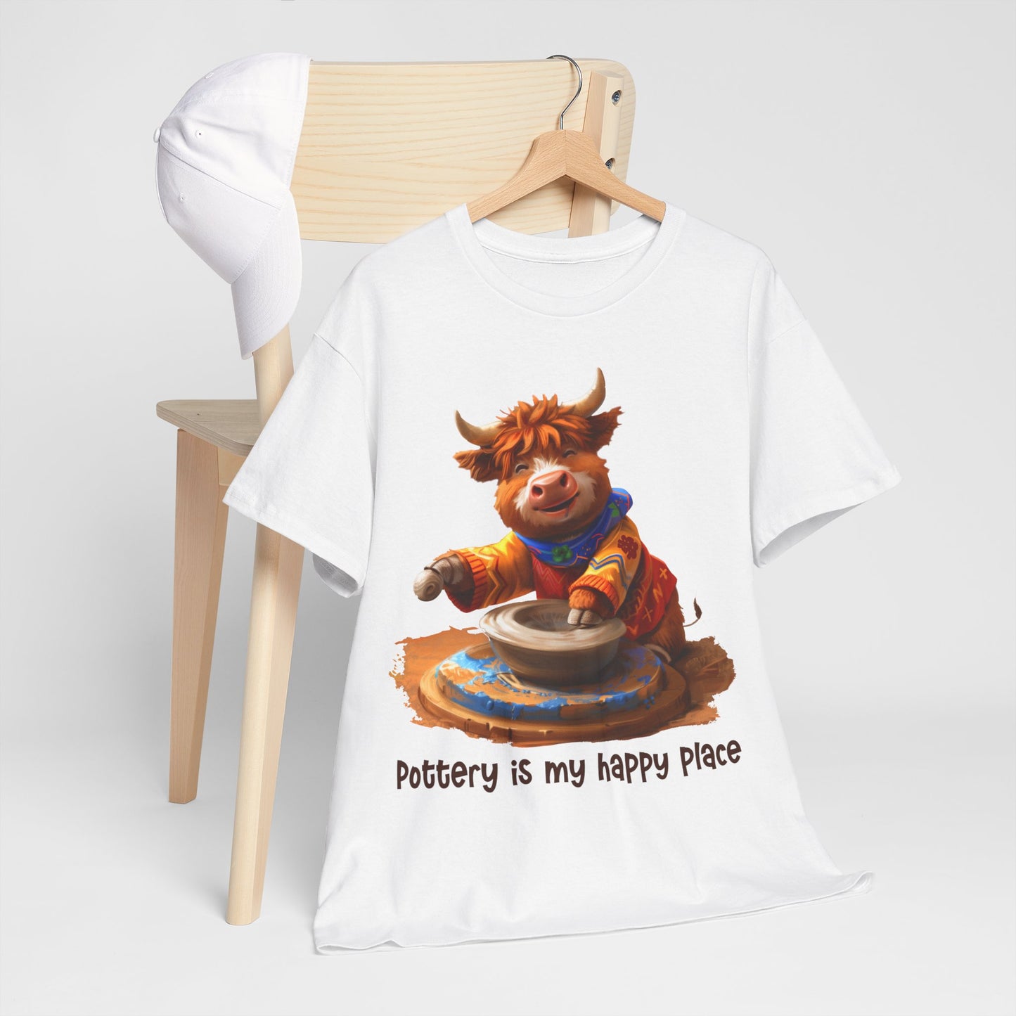 Highland Cow Potter Tee