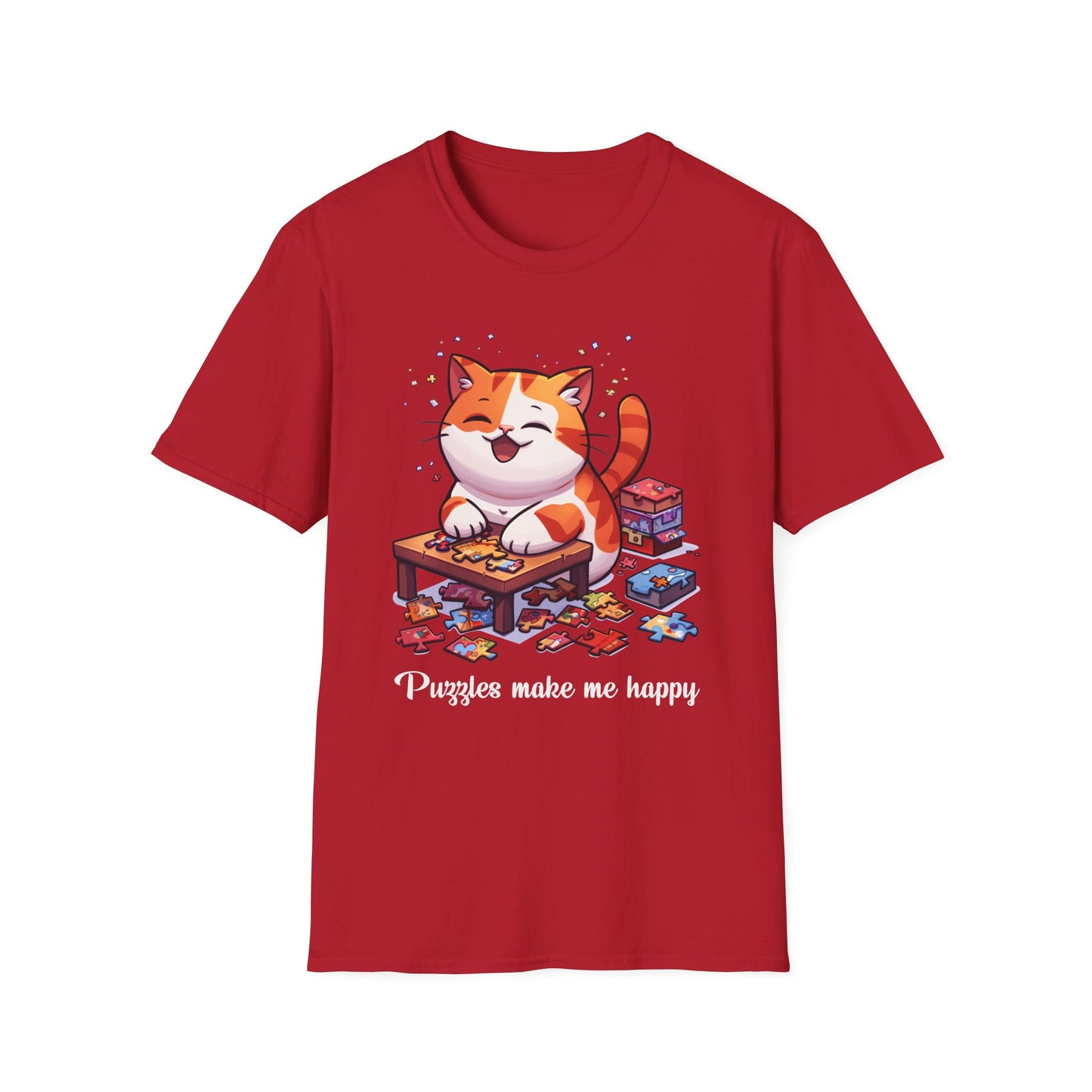 Cat Puzzler Softstyle T-Shirt