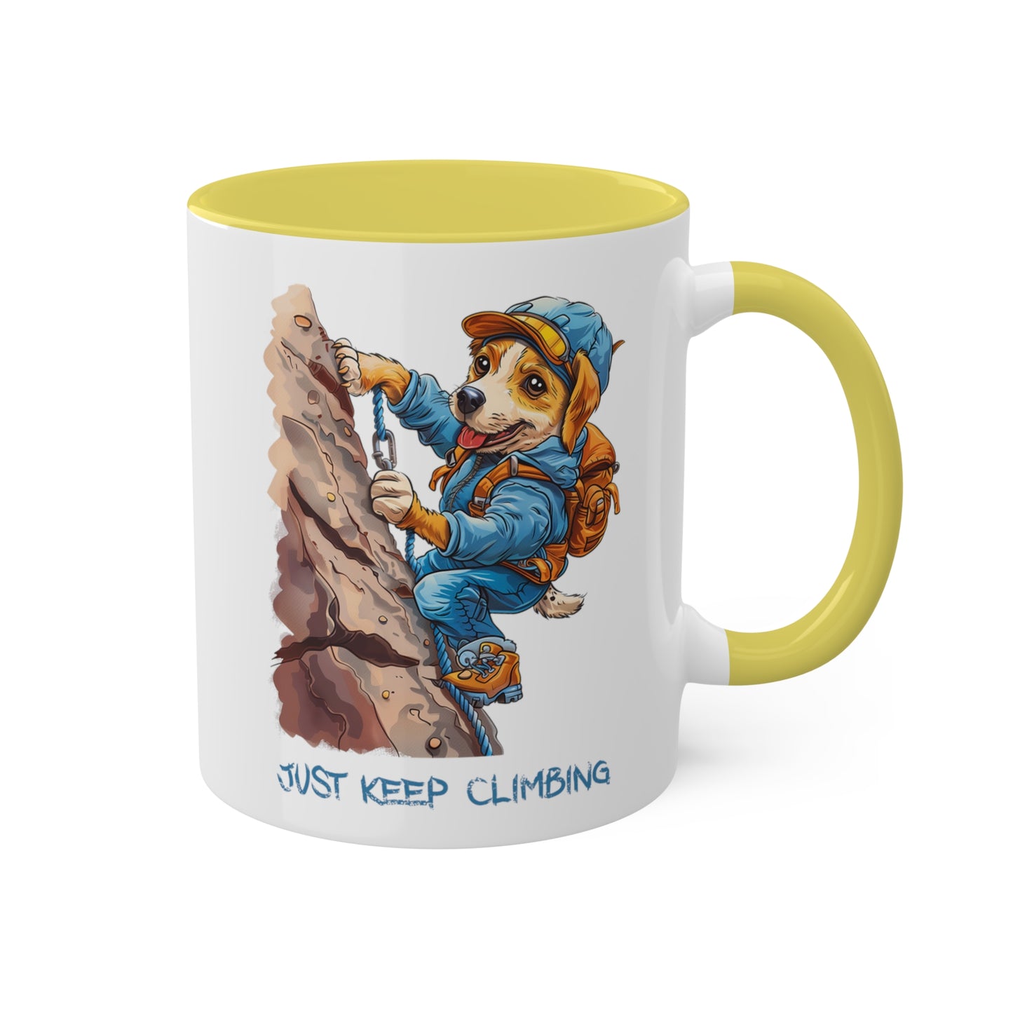 Dog Rock Climber Mug