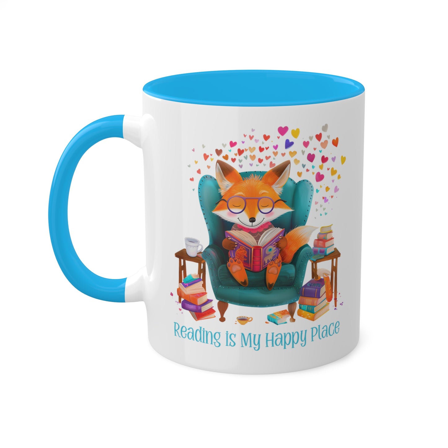 Fox Reading Mug